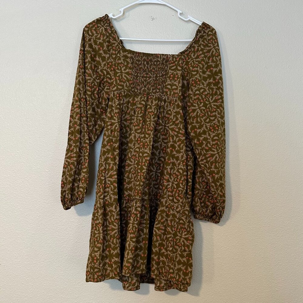 Universal Thread Rose Print Boho Dress